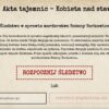 Gra kryminalna „Akta tajemnic. Sprawa: Kobieta nad stawem” - Marcin Myszka (PRZEDSPRZEDAŻ)