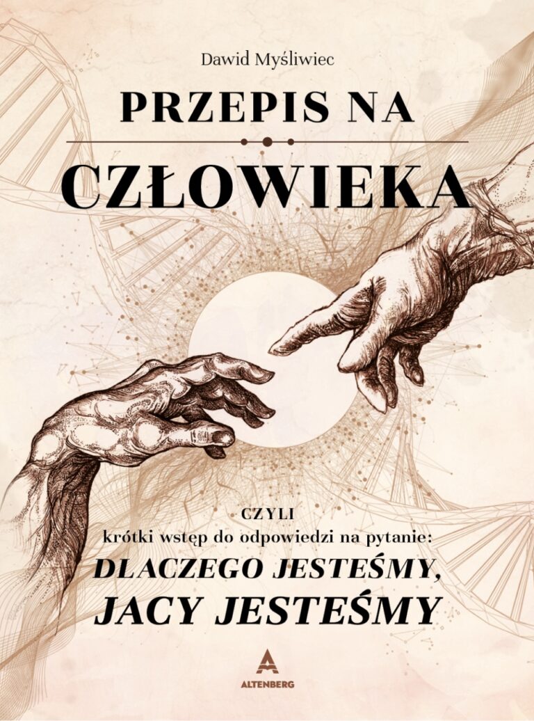Okładka książki Przepis na człowieka Dawida Myśliwca