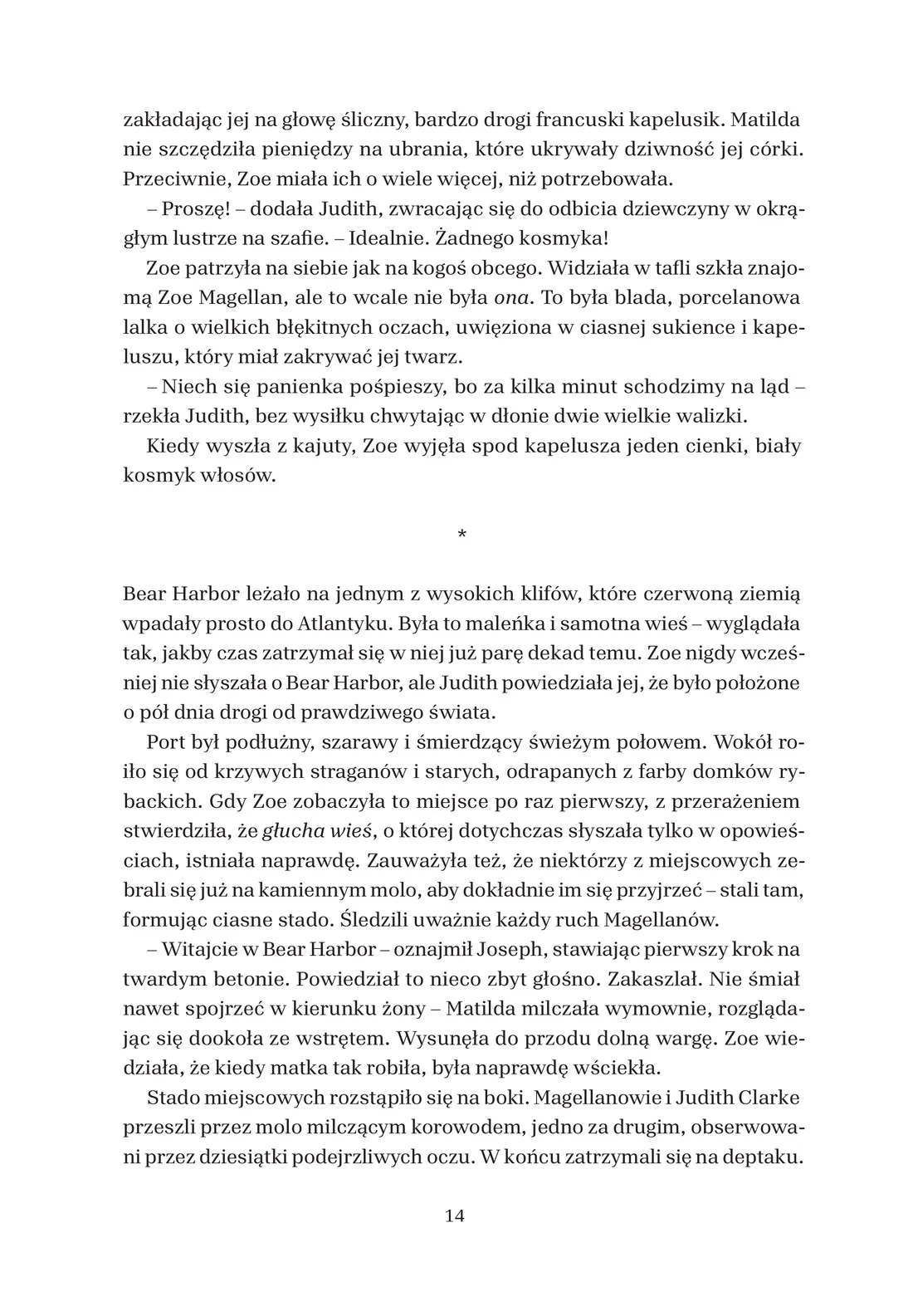 Strona 14 z powieści Porcelanka Mai Kowalskiej
