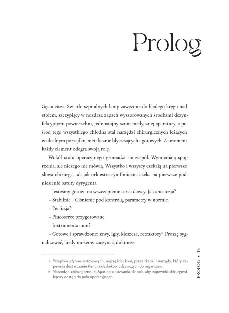 Pierwsza strona prologu części o Zbigniewie Relidze z książki Wbrew epokom