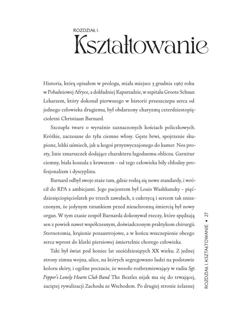 Strona otwierająca rozdział Kształtowanie z książki Wbrew epokom